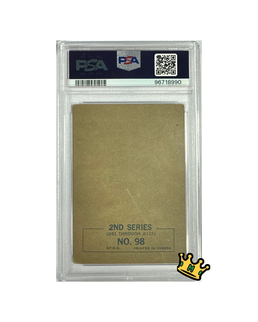 1964 BEATLES B & W RINGO STAR O-PEE-CHEE #98 PSA 3 (EN)