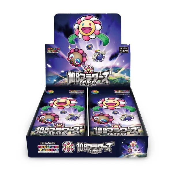 Takashi Murakami Flowers Trading Card 108 Flowers Revised Box (JP)