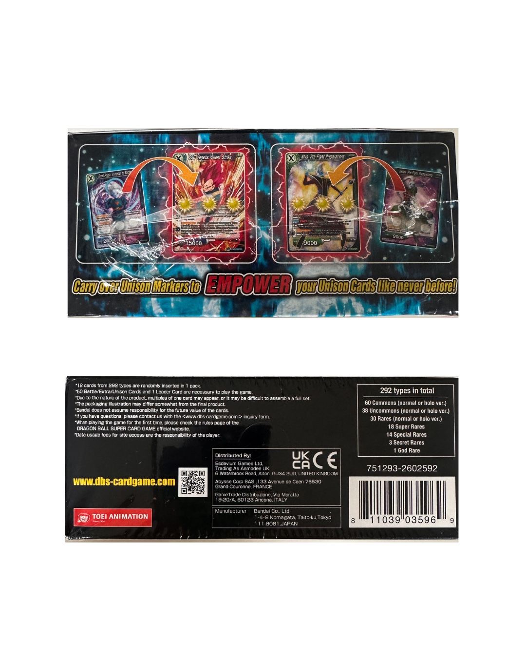 Dragon Ball. Realm of the Gods. Box (EN)