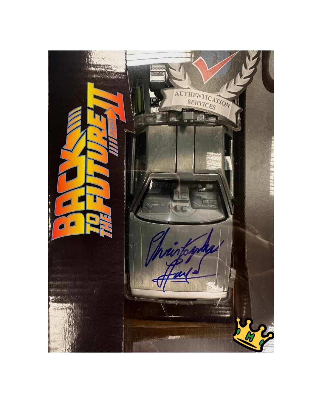 Auto Time Machine Back to The Future (Signed byChristopher Lloyd)