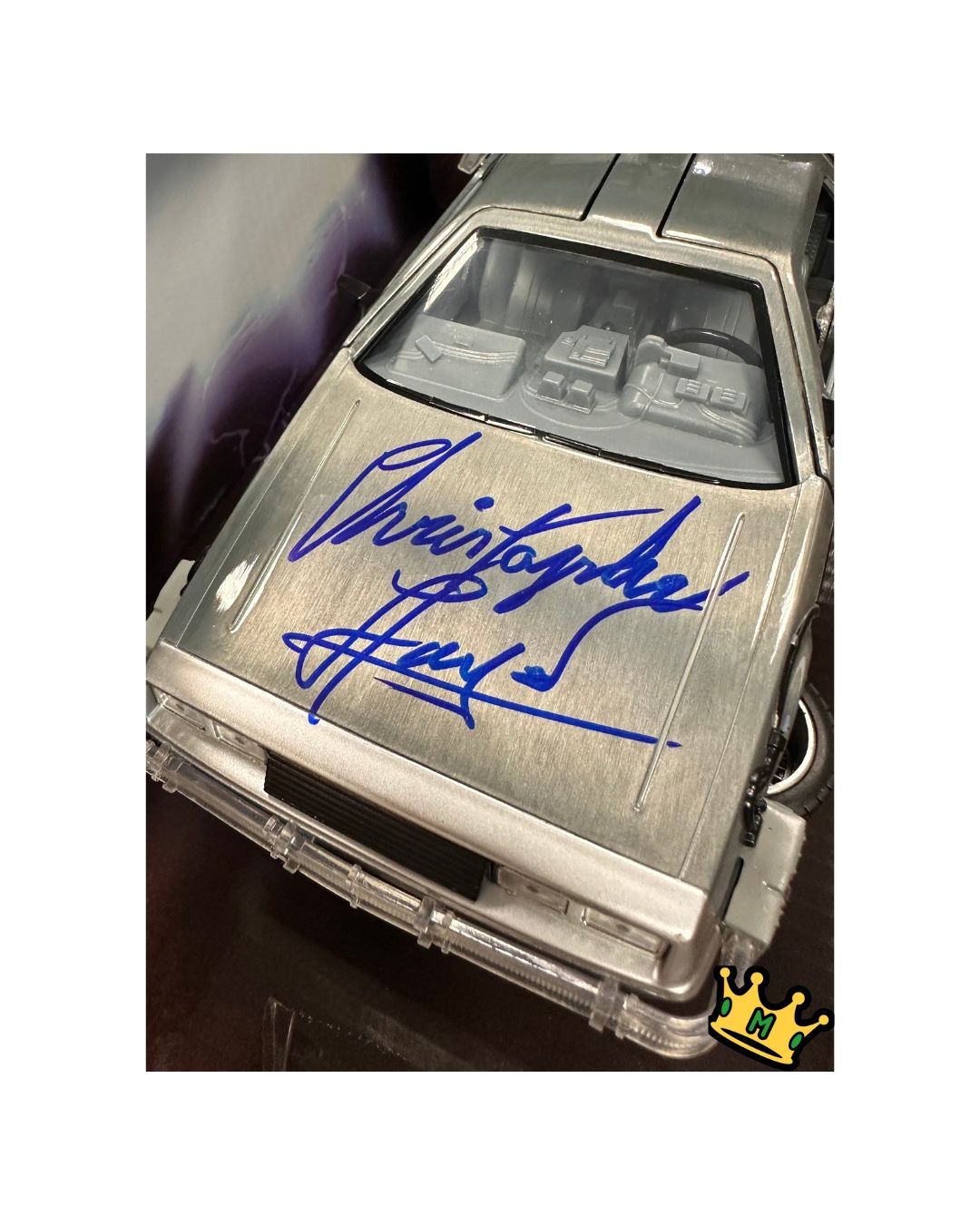 Auto Time Machine Back to The Future (Signed byChristopher Lloyd)