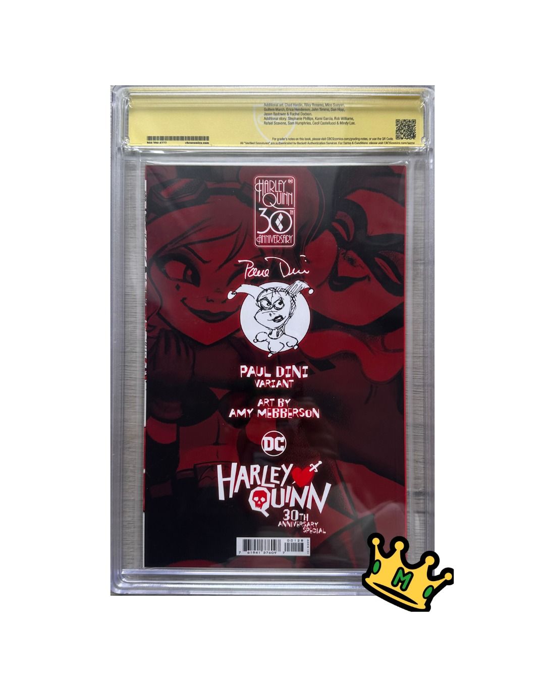 Harley Quinn 30th Anniversary Special #1, DC, 11/2022 (CBCS) Signed