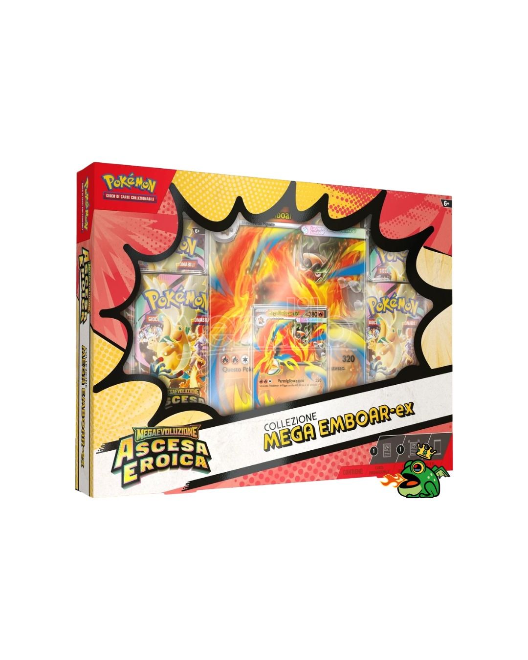 Pokémon Ascesa Eroica Collezione Mega Emboar ex (IT)