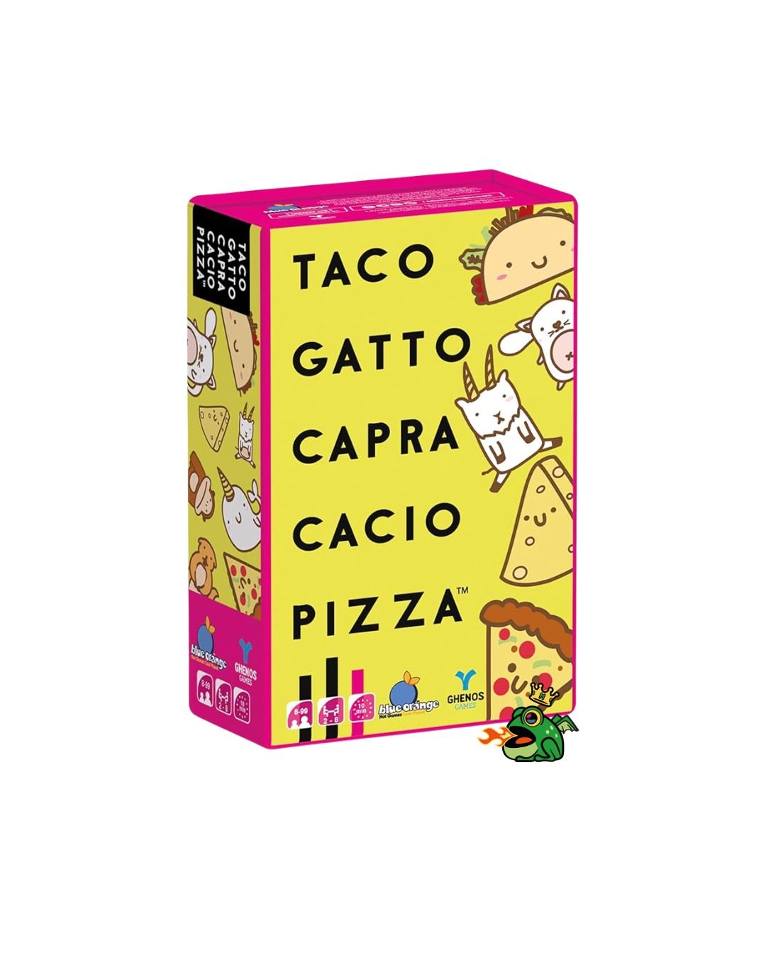 Tacco Gatto Capra Cacio Pizza