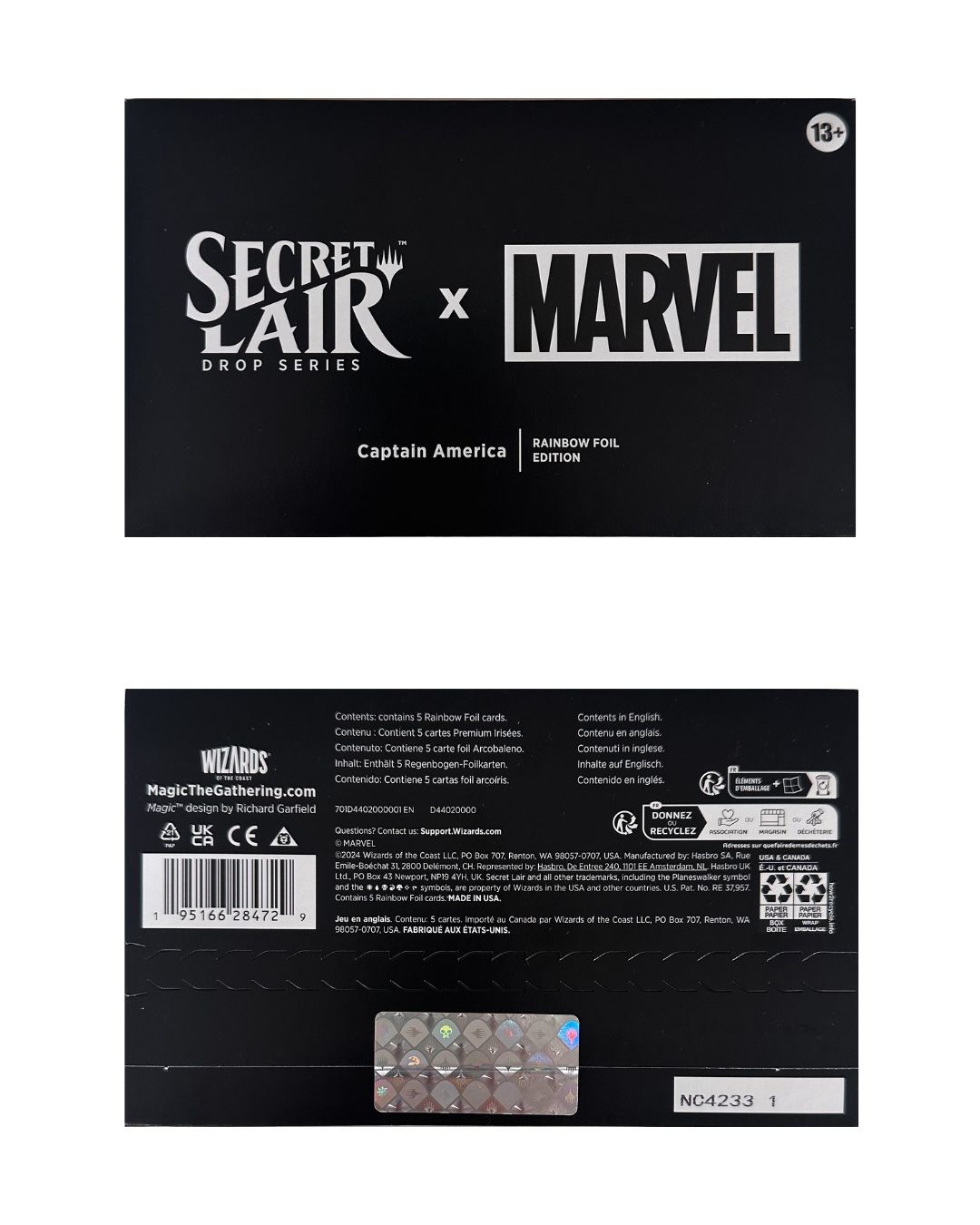 Secret Lair x MARVEL Rainbow Foil Edition (Set di 6 buste) (EN)