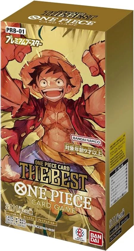 ONE PIECE TCG: ONE PIECE CARD THE BEST PRB-01 Box