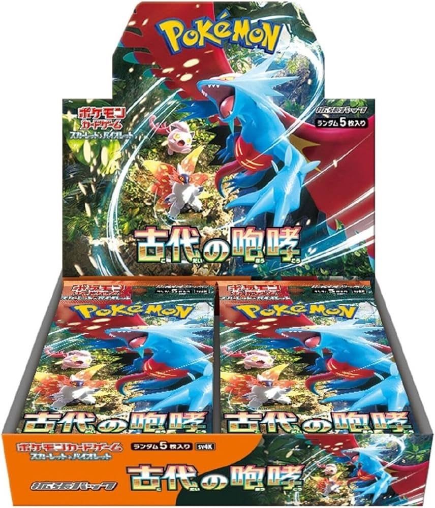 Ancient Roar (Paradox Rift) Pokemon Card Booster Box (JP)