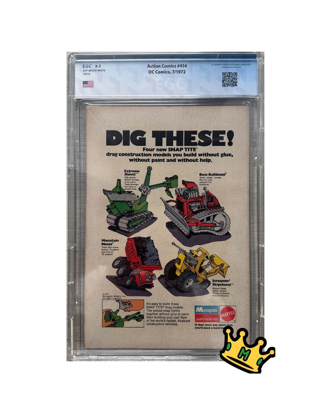 Action Comics #414, DC Comics, 7/1972 (EGC)