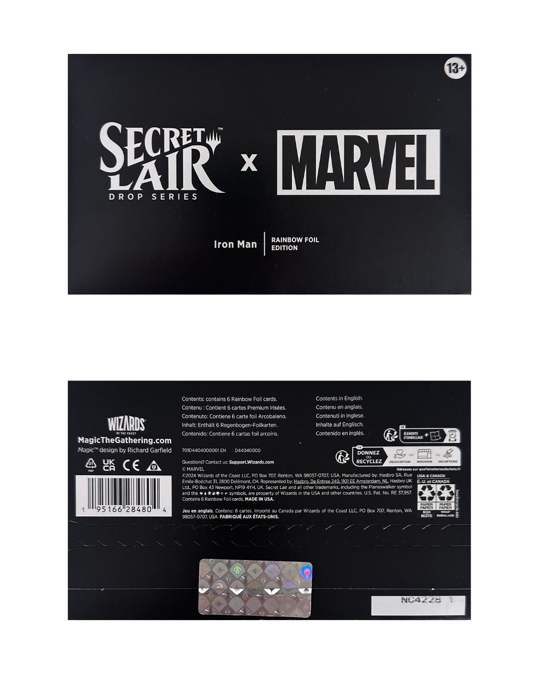 Secret Lair x MARVEL Rainbow Foil Edition (Set di 6 buste) (EN)