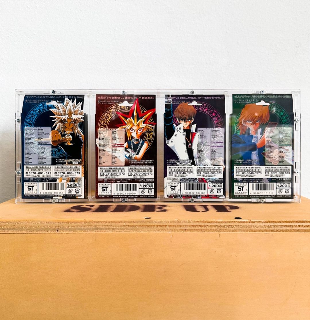 Yu-Gi-Oh! Structure Deck. 4-Piece Set (In Box Plexiglass)