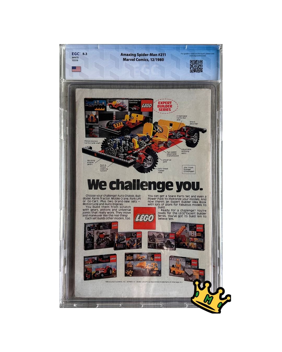 Amazing Spider-Man #211, Marvel Comics, 12/1980 (EGC)