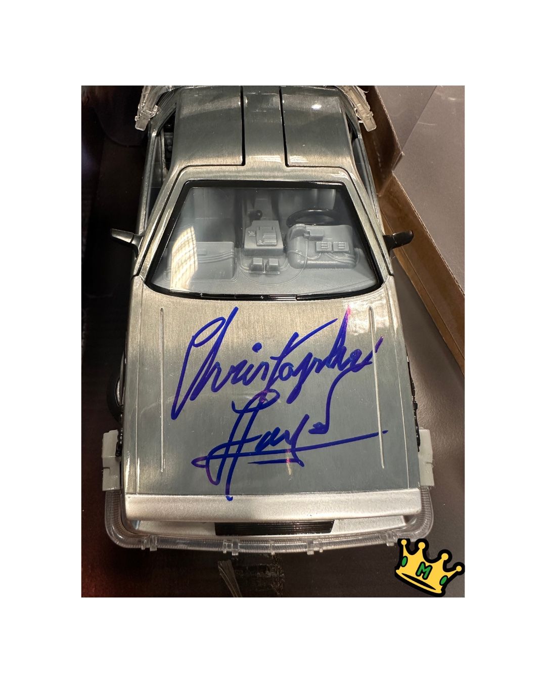 Auto Time Machine Back to The Future (Signed byChristopher Lloyd)