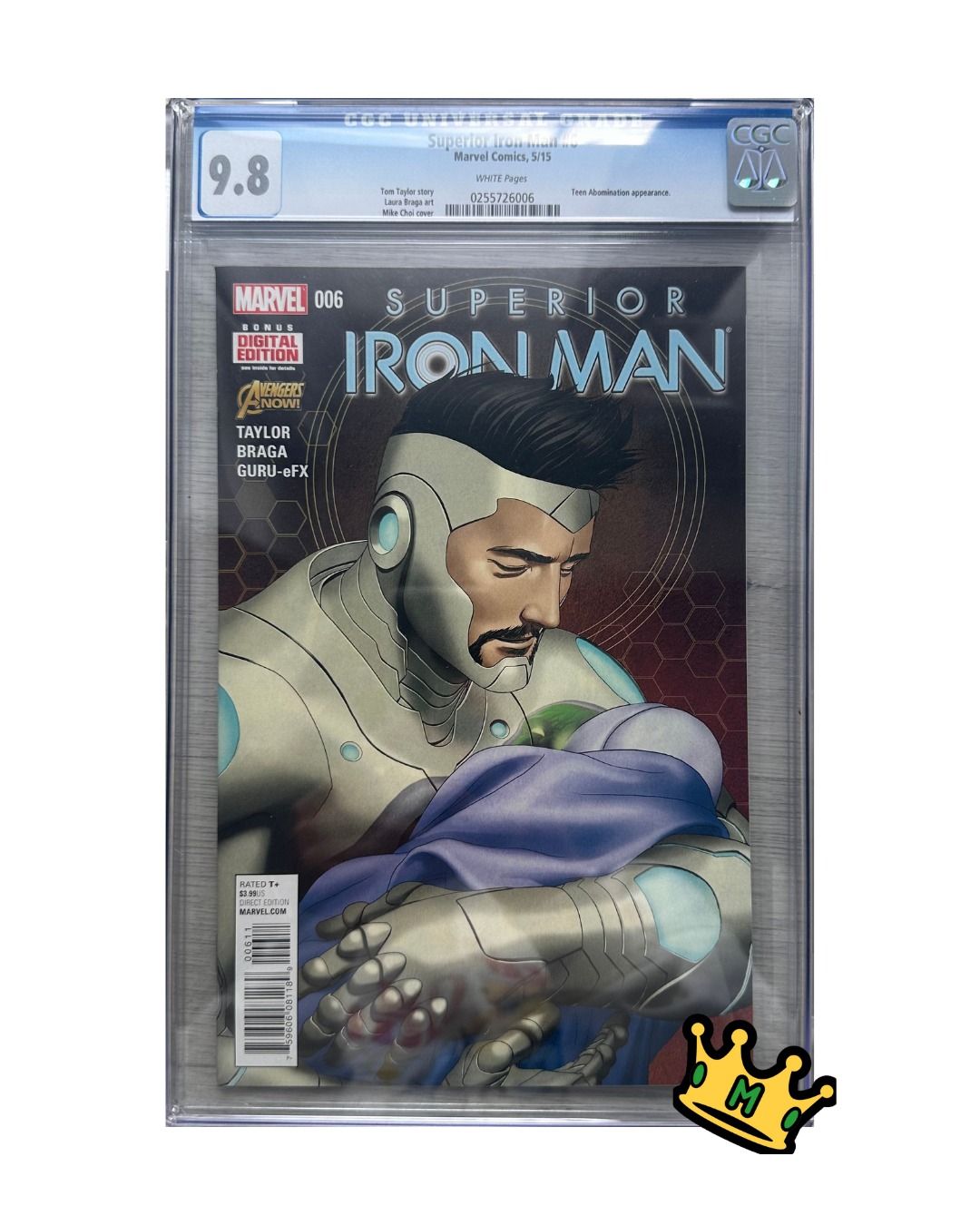 Superior Iron Man #6, Marvel Comics, 5/15 (CGC)