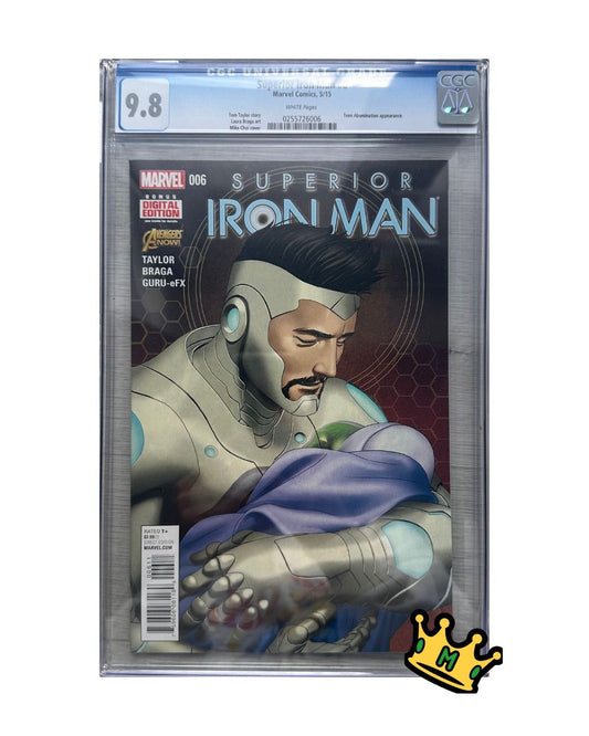 Superior Iron Man #6, Marvel Comics, 5/15 (CGC)
