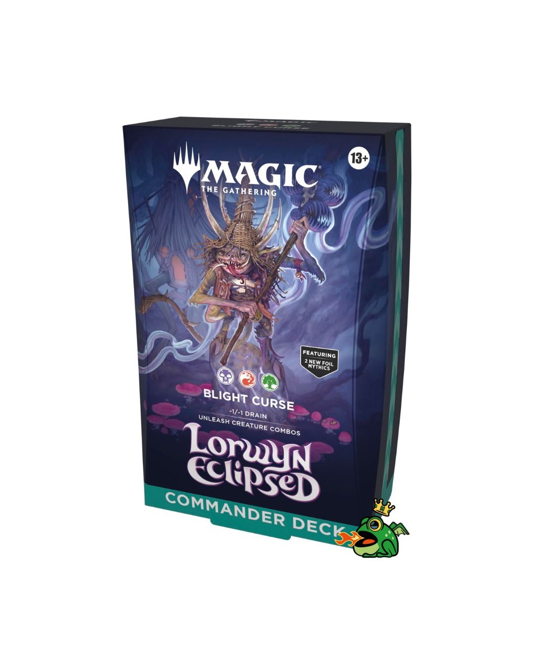Magic The Gathering Lorwyn Eclipsed Commander Deck Blight Curse (EN)