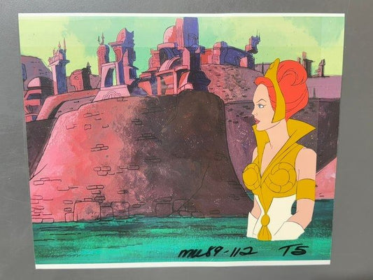 He-Man and the Masters of the Universe (1983) - 1 Cell di Teela, con sfondo di copia