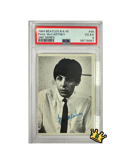 1964 BEATLES B & W PAUL McCARTNEY 2ND SERIES #94 PSA 4 (EN)