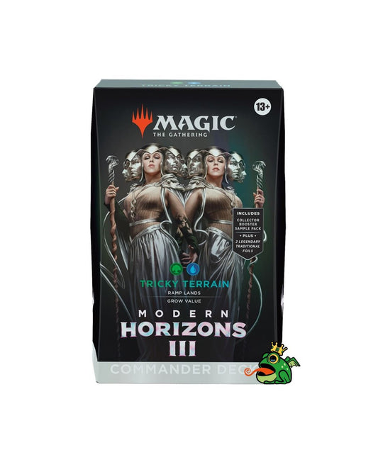 Magic The Gathering Moder Horizons III Commander Deck Tricky Terrain (EN)