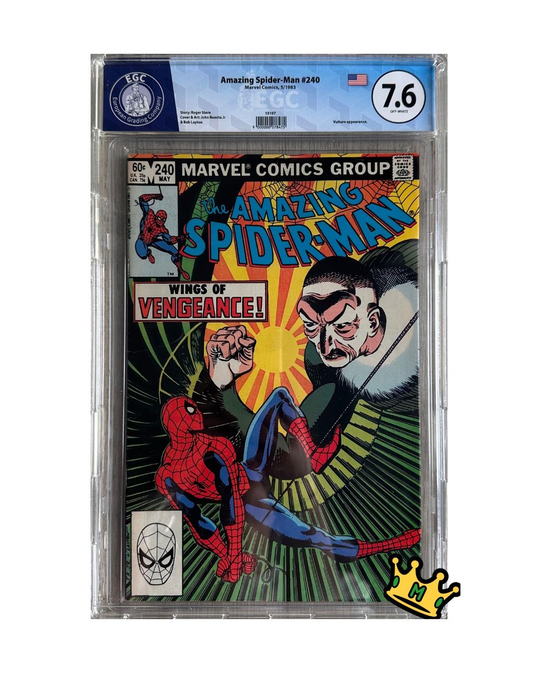 Amazing Spider-Man #240, Marvel Comics, 5/1983 (EGC)