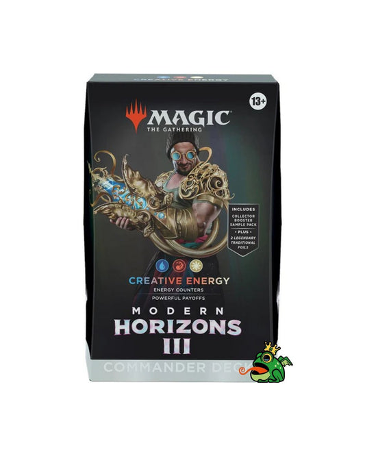 Magic The Gathering Moder Horizons III Commander Deck Creative Energy (EN)
