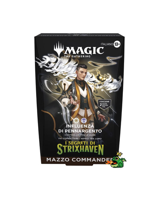 Magic The Gathering Secrets of Strixhaven Commander Deck Influenza di Pennargento (IT)