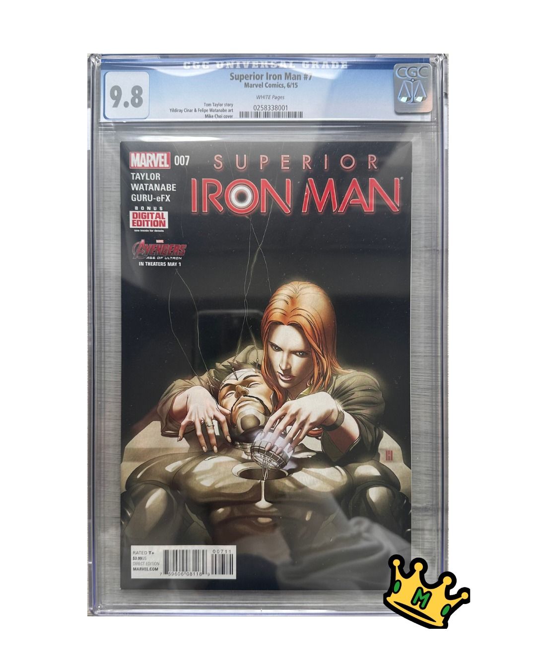 Superior Iron Man #7, Marvel Comics, 6/15 (CGC)