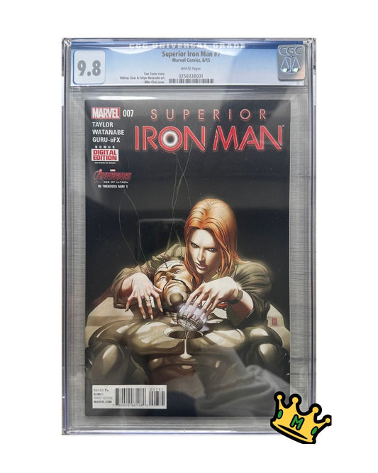 Superior Iron Man #7, Marvel Comics, 6/15 (CGC)