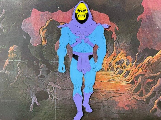 He-Man and the Masters of the Universe (1983) - 1 Cell di Skeletor, con sfondo copiato