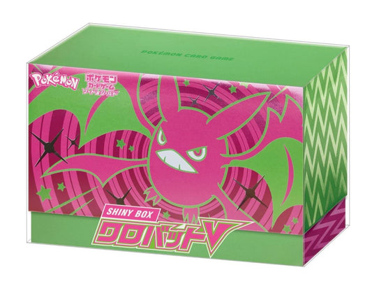 Shiny BOX Crobat V Pokemon Card Box (JP)