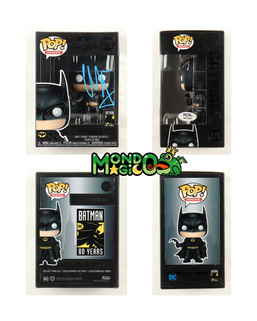 Funko POP! 275 - Batman - Autografato da Christian Bale