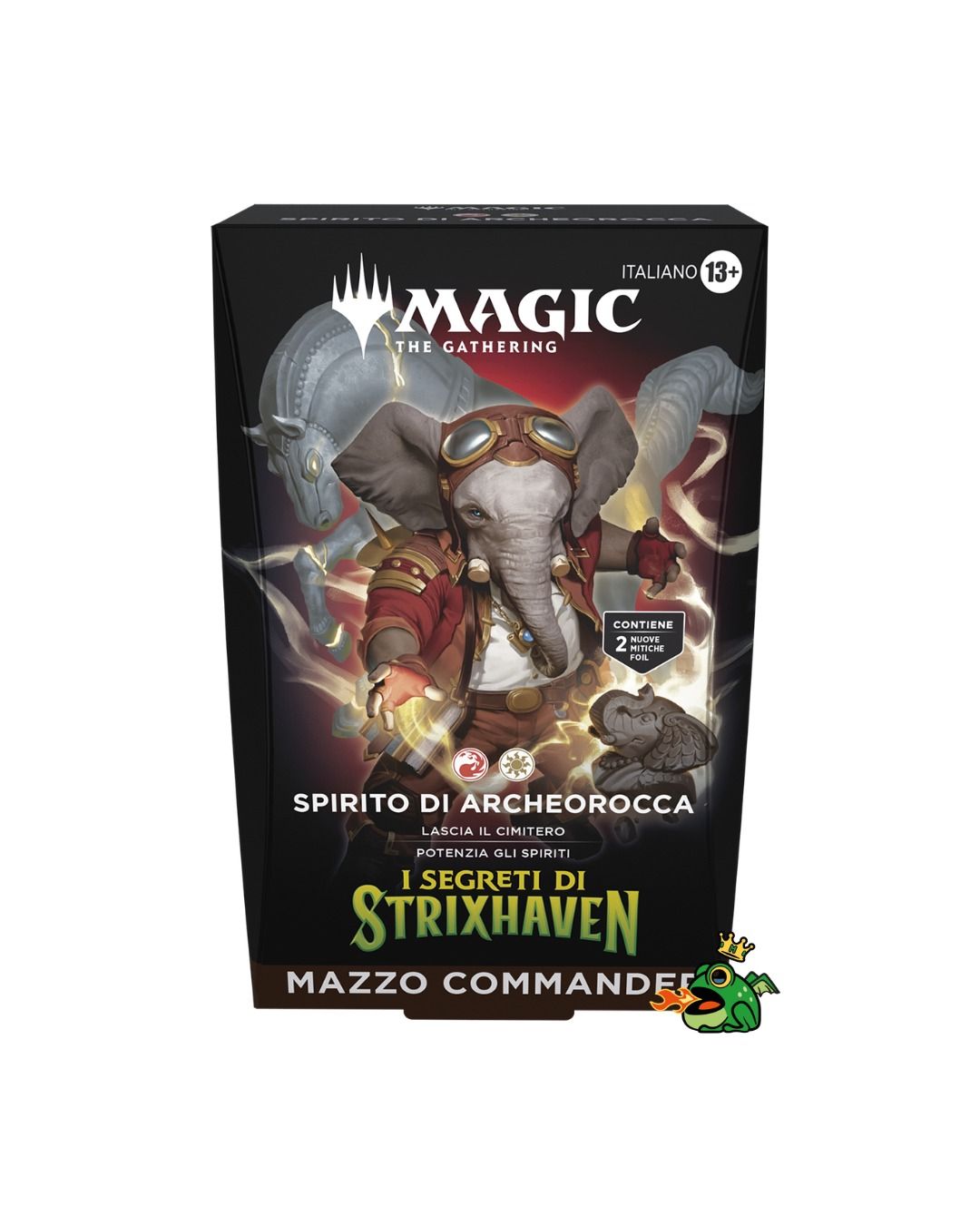 Magic The Gathering I Segreti di Strixhaven Commander Deck Spirito di Archeorocca (IT)