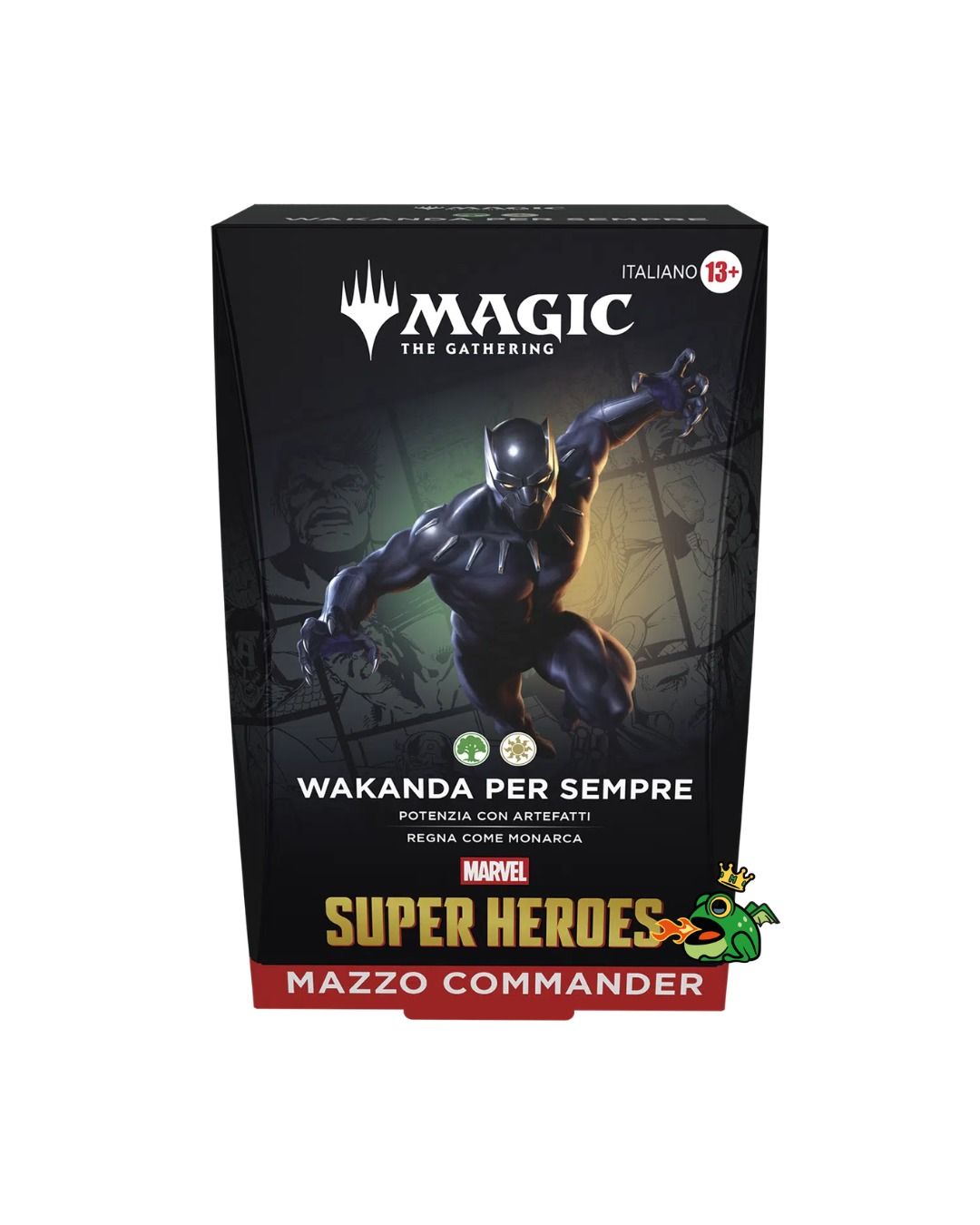 PREORDER Magic The Gathering Marvel Super Heroes Mazzo Commander Wakanda per Sempre (IT)