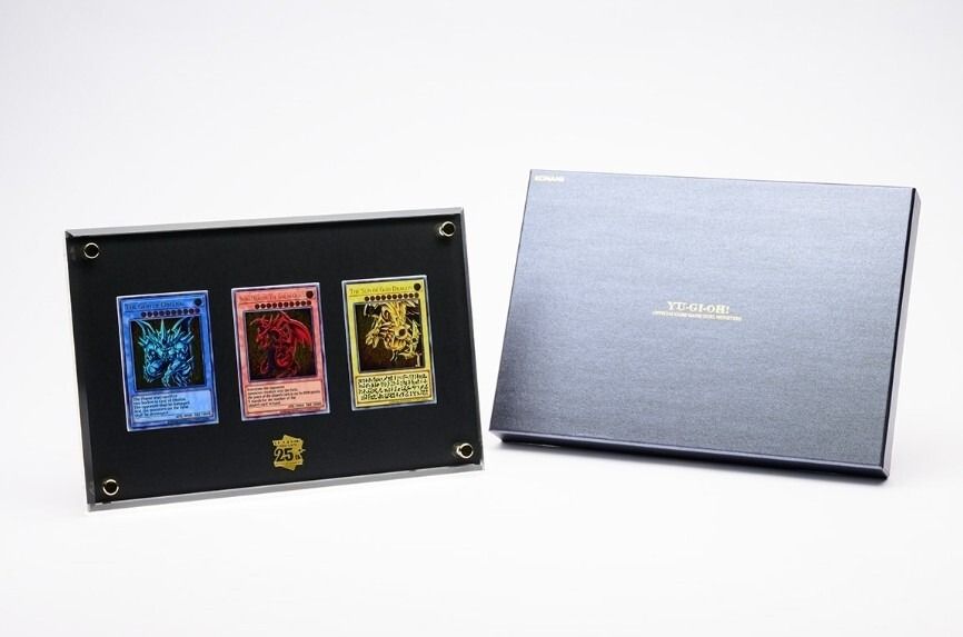 Yu-Gi-Oh! TCG 25th Anniversary Stainless Steel Egyptian God Cards (EN)