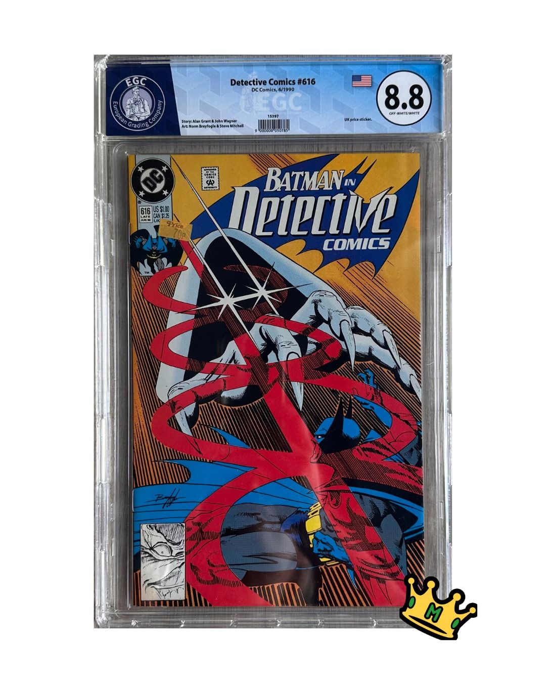 Detective Comics #616, DC Comics, 6/1990 (EGC)