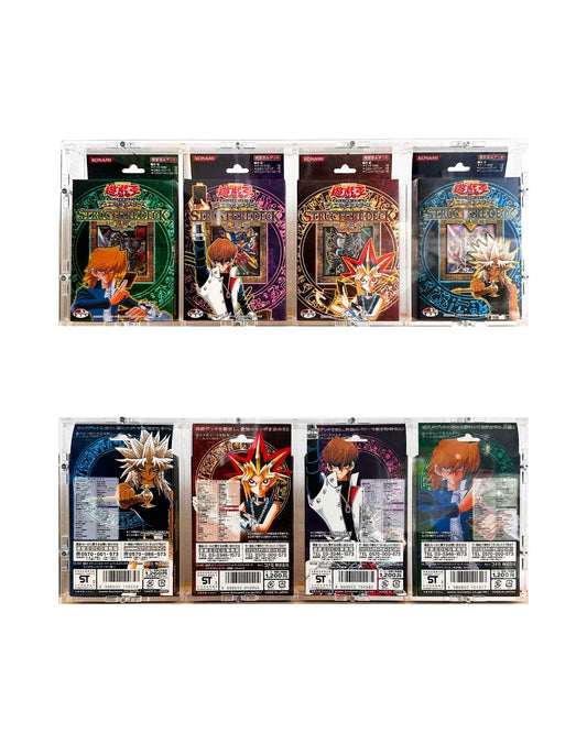 Yu-Gi-Oh! Structure Deck. 4-Piece Set  (In Box Plexiglass)