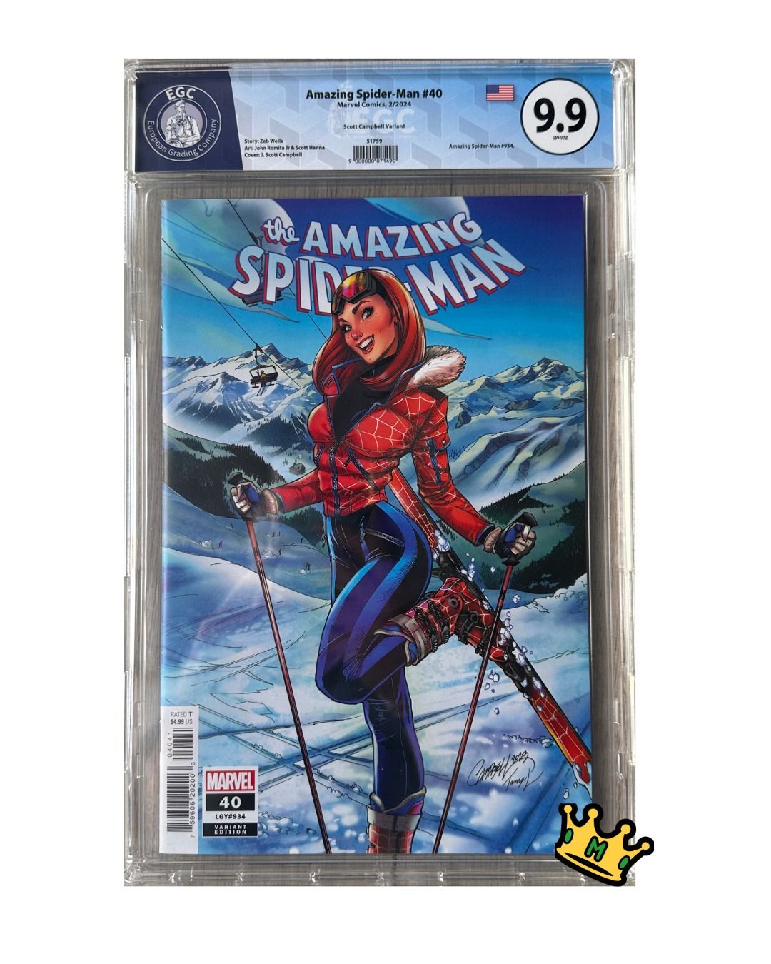 Amazing Spider-Man #40, Marvel Comics, 2/2024 (EGC)