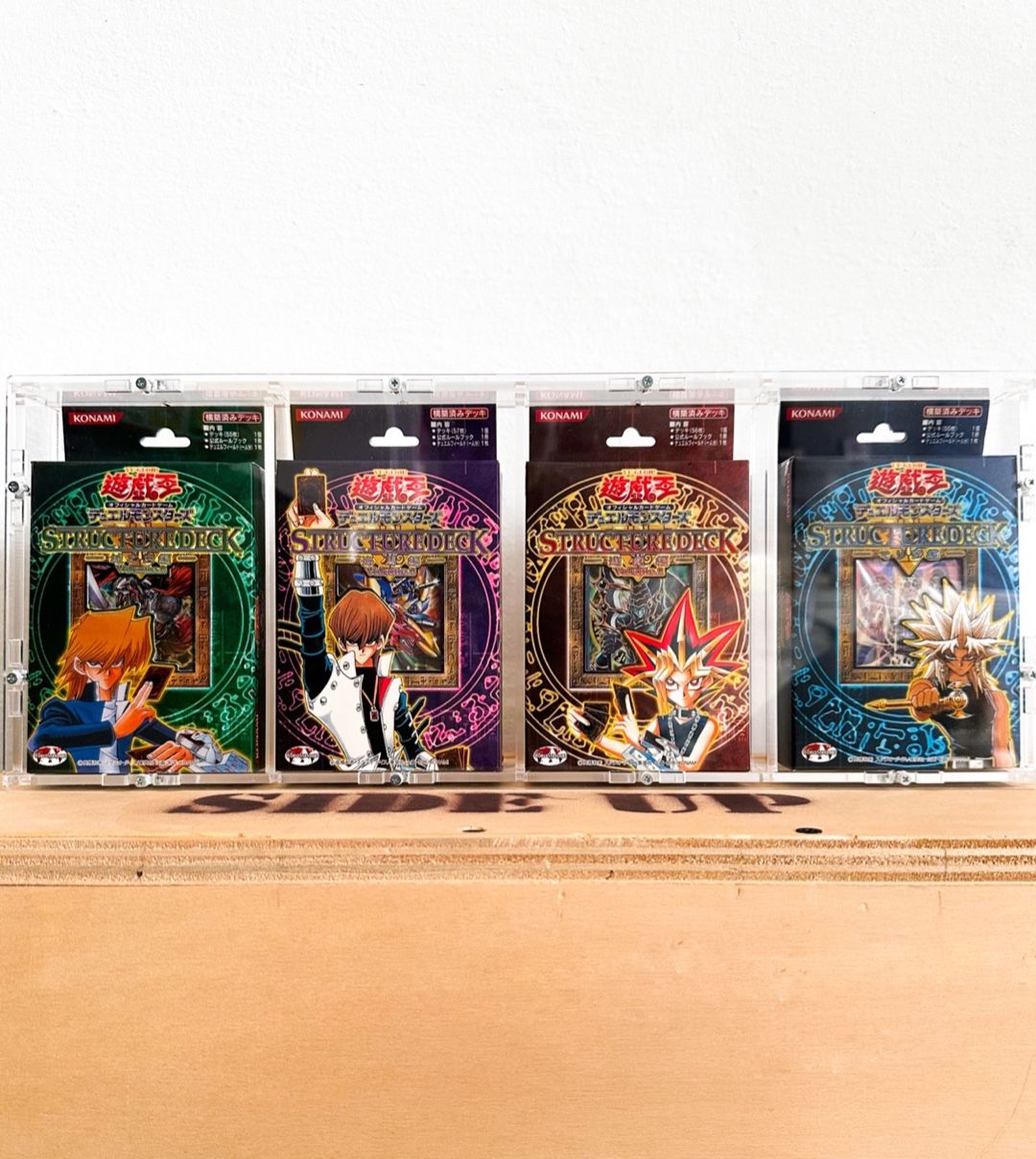 Yu-Gi-Oh! Structure Deck. 4-Piece Set  (In Box Plexiglass)