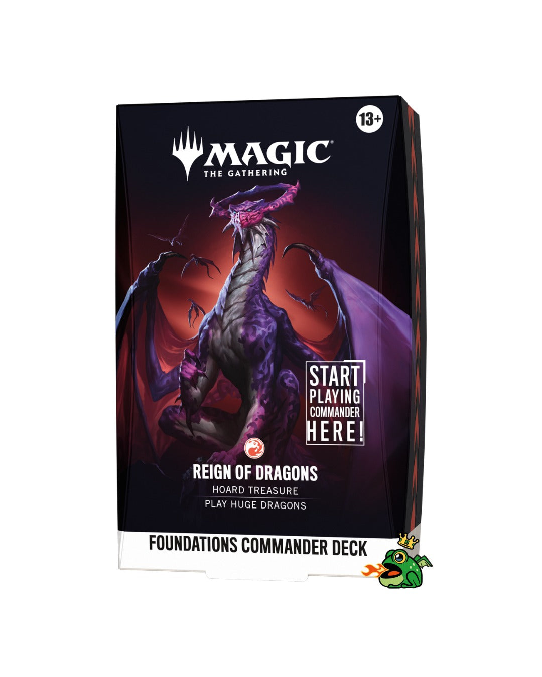 Magic The Gathering Foundations Commander Deck Reign of Dragons (EN)