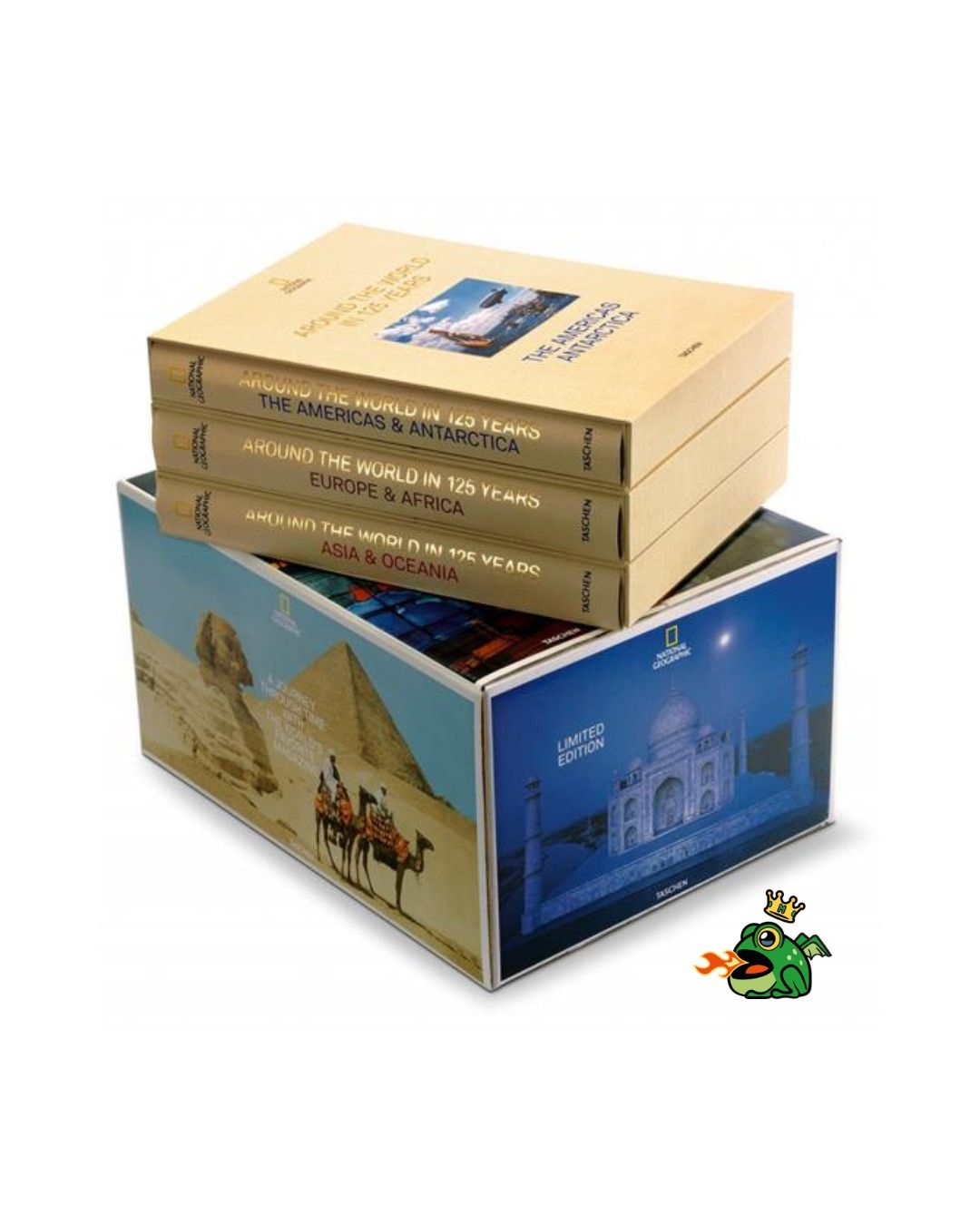 Il Giro del Mondo in 125 Anni. National Geographic. Taschen (Set di 3 Libri)