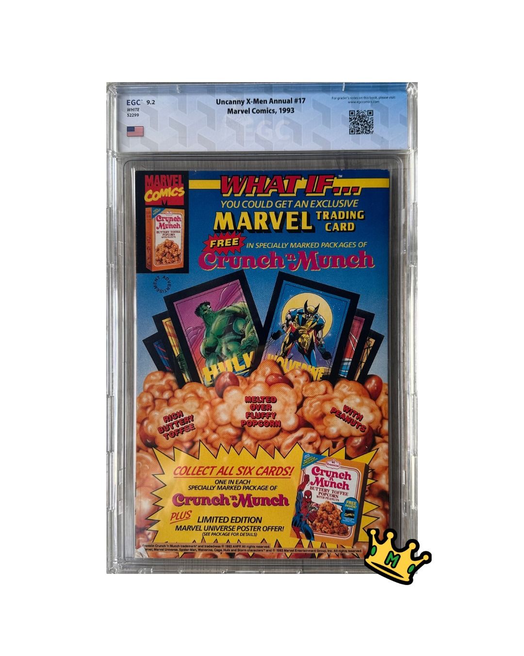 Uncanny X-Men Annual #17, Marvel Comics, 1993 (EGC)