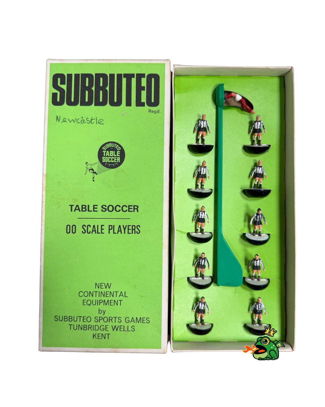 Subbuteo Squadra HW Newcastle Bianco Nera