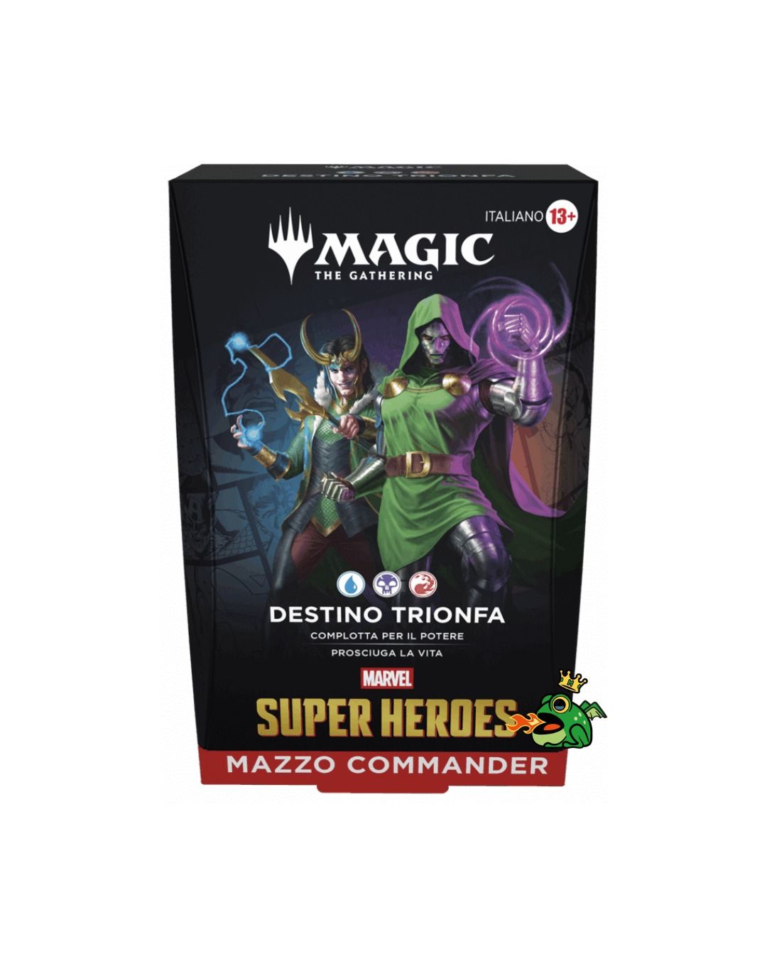 PREORDER Magic The Gathering Marvel Super Heroes Mazzo Commander Destino Trionfa (IT)
