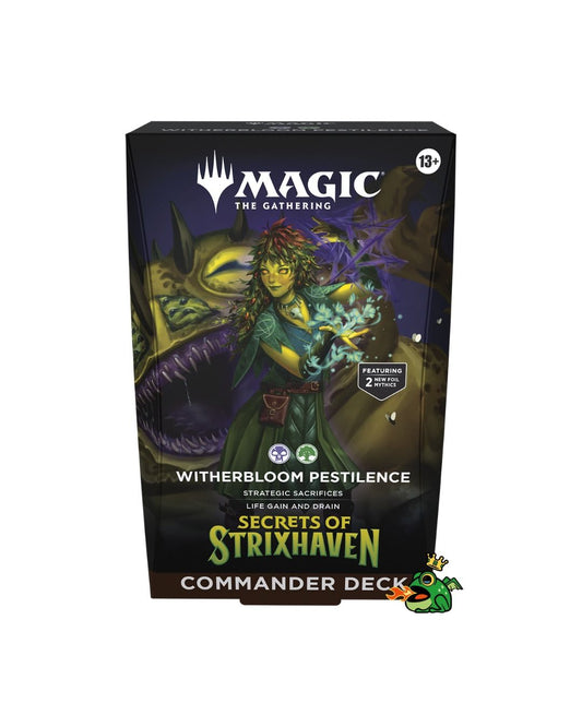 Magic The Gathering Secrets of Strixhaven Commander Deck Witherbloom Pestilence (EN)