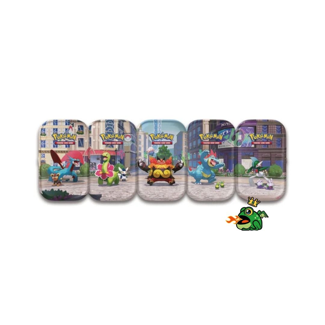 Pokemon Mini Tin da collezione Luminopoli 2026