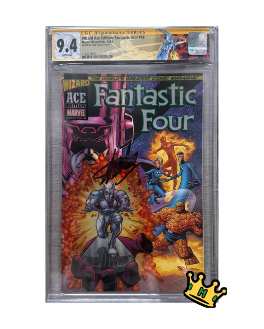 Wizard Ace Edition Fantastic Four #48, 12/02, Signed by STAN LEE