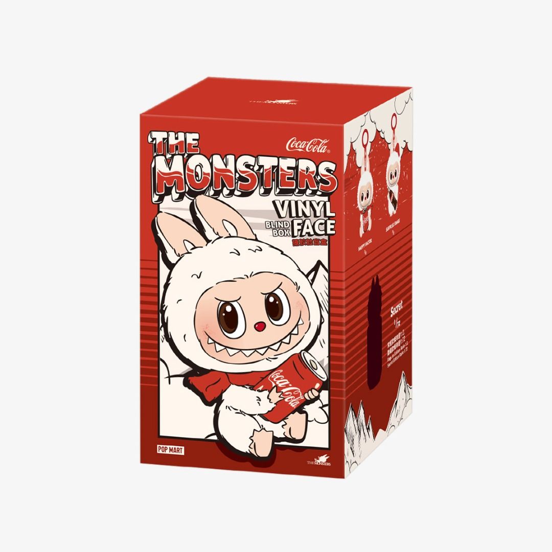 The Monsters  Coca-Cola Series Vinyl Face Blind Box