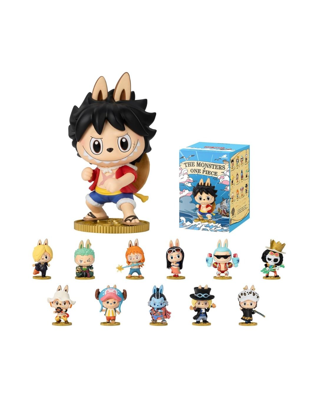 The Monsters  x One Piece Series Figures