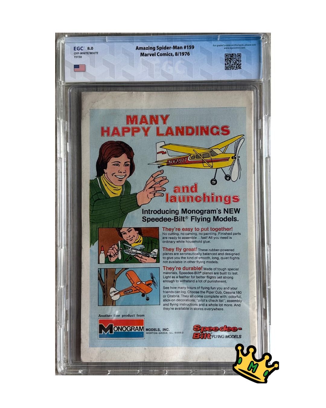 Amazing Spider-Man #159, Marvel Comics, 8/1976 (EGC)