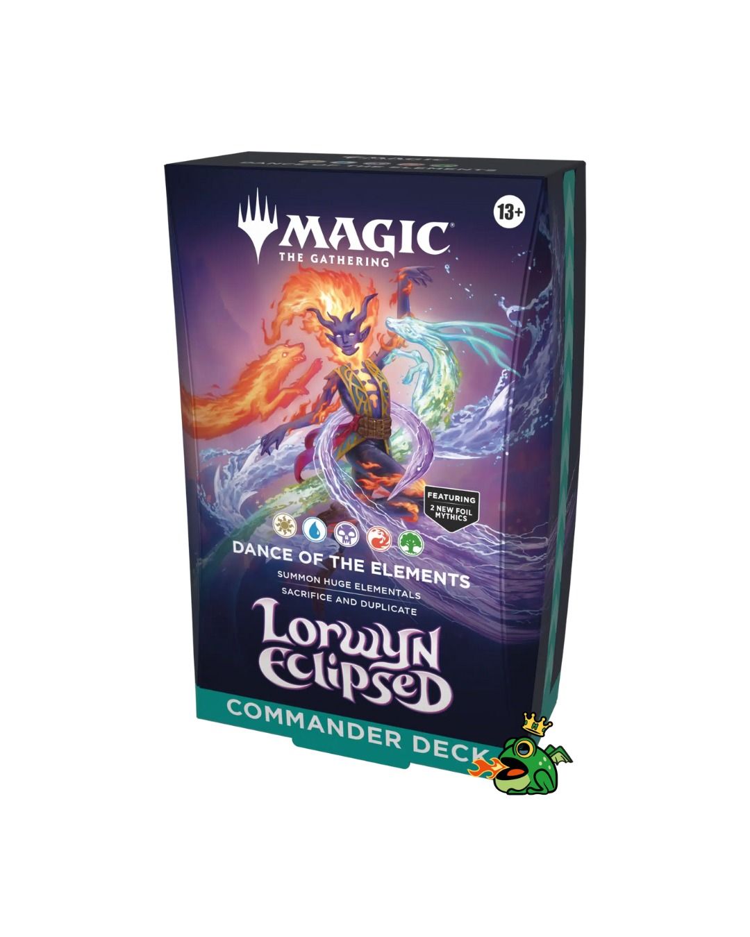 Magic The Gathering Lorwyn Eclipsed Commander Deck Dance of The Elements (EN)