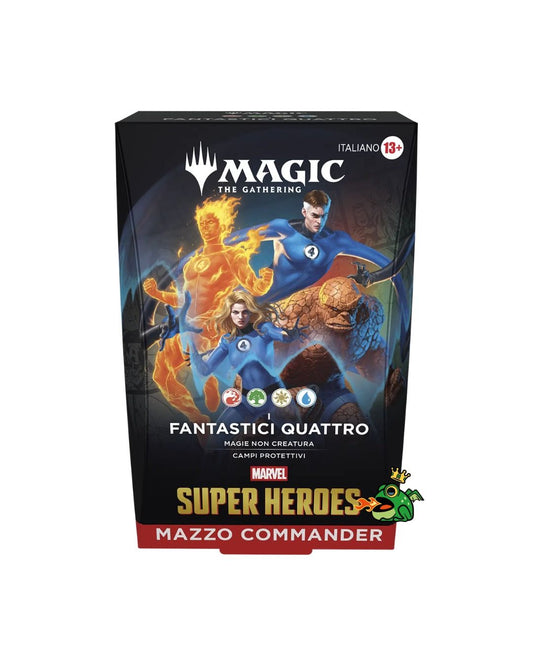 PREORDER Magic The Gathering Marvel Super Heroes Mazzo Commander Fantastici Quattro (IT)